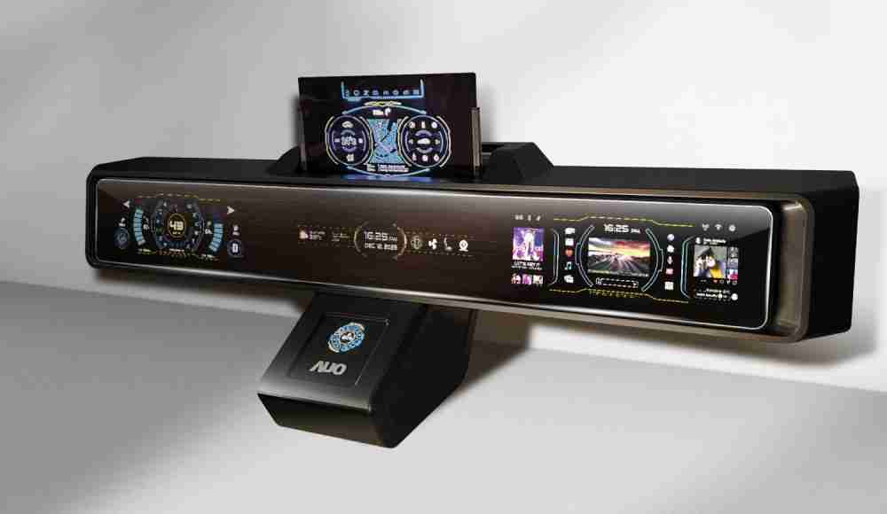 YAXIN111Micro LED沉浸式车舱显示方案结合 可卷式、、可伸缩的Micro LED应用并可呈现不同的质感纹路，，，，展现人性化设计